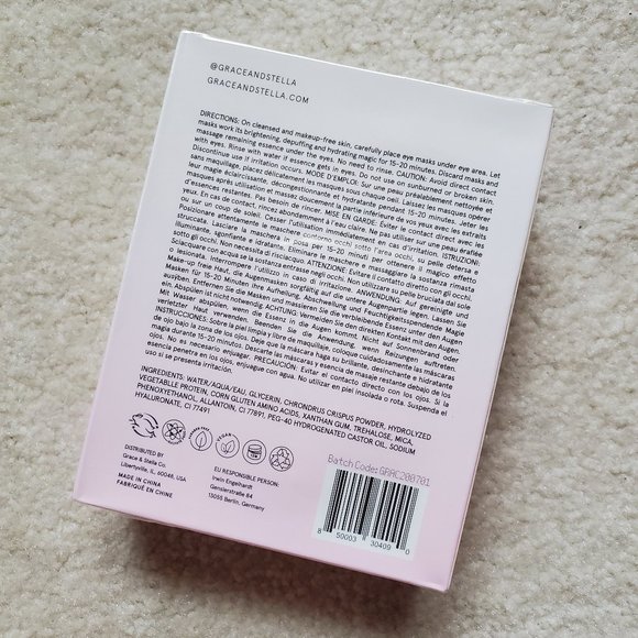 Grace & Stella 12 Piece Eye Mask - Picture 2 of 2